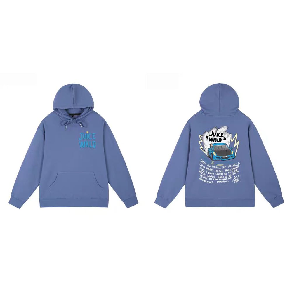 Juice Wrld 999 Hoodie Blue YZ 241126