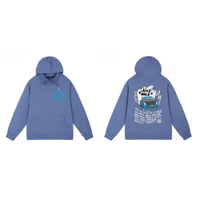 Juice Wrld 999 Hoodie Blue YZ 241126 01