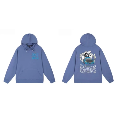 Juice Wrld 999 Hoodie Blue YZ 241126 01