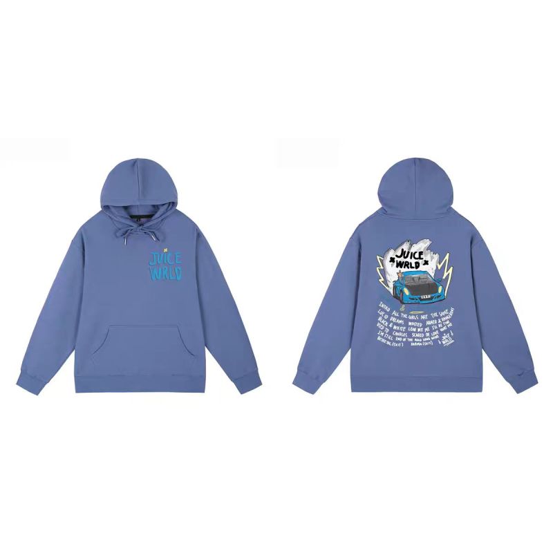 Juice Wrld 999 Hoodie Blue YZ 241126
