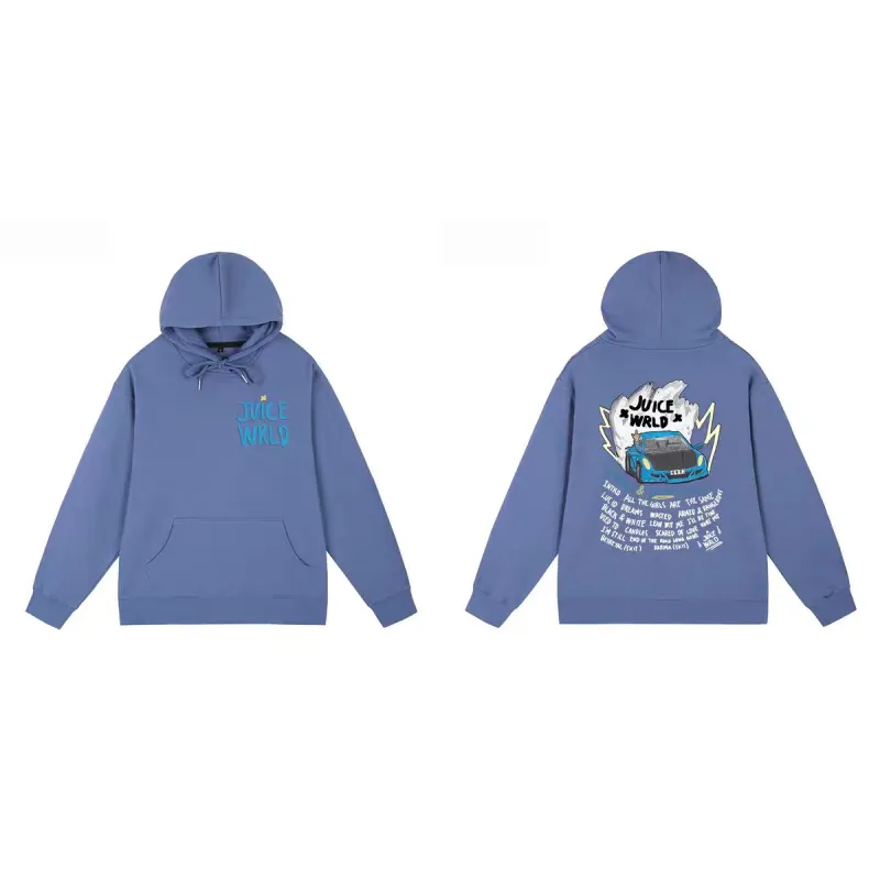 Juice Wrld 999 Hoodie Blue YZ 241126