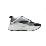 Dior B22 Sneaker Black Grey Silver Cream CK240921