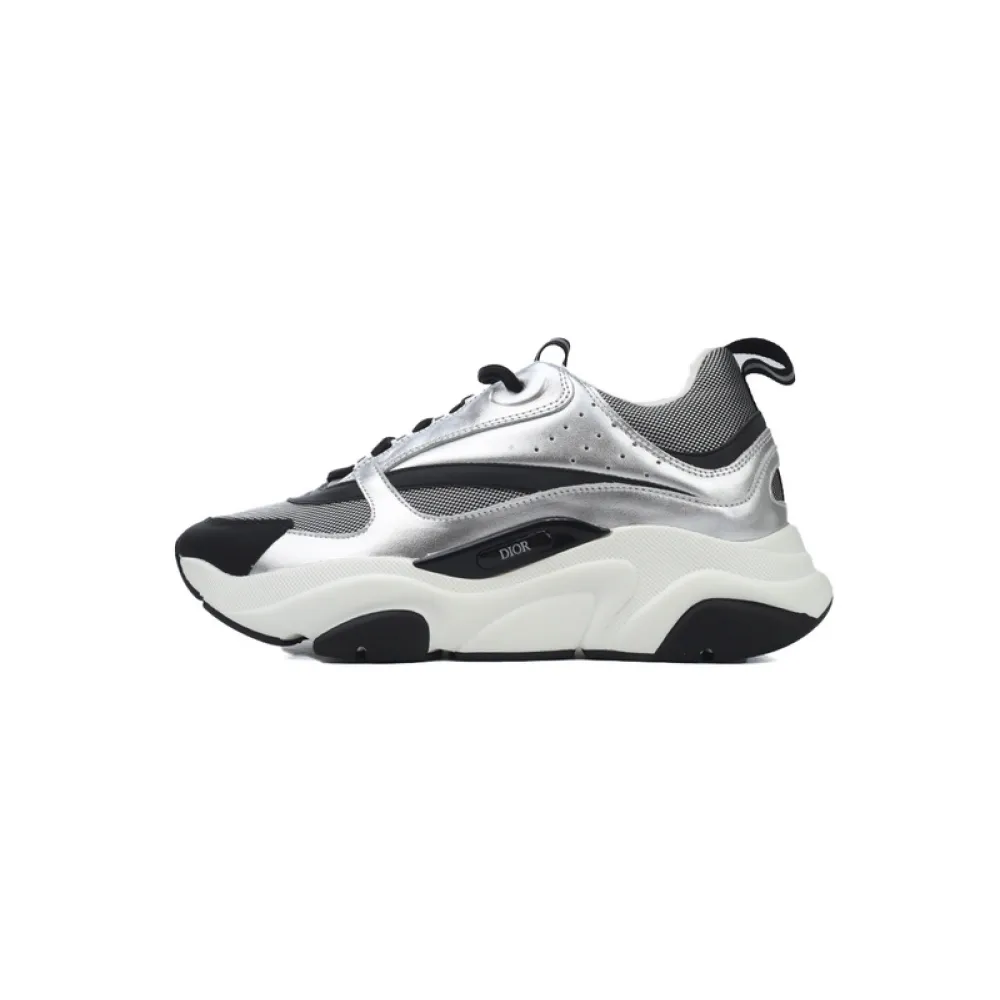 Dior B22 Sneaker Black Grey Silver Cream CK240921