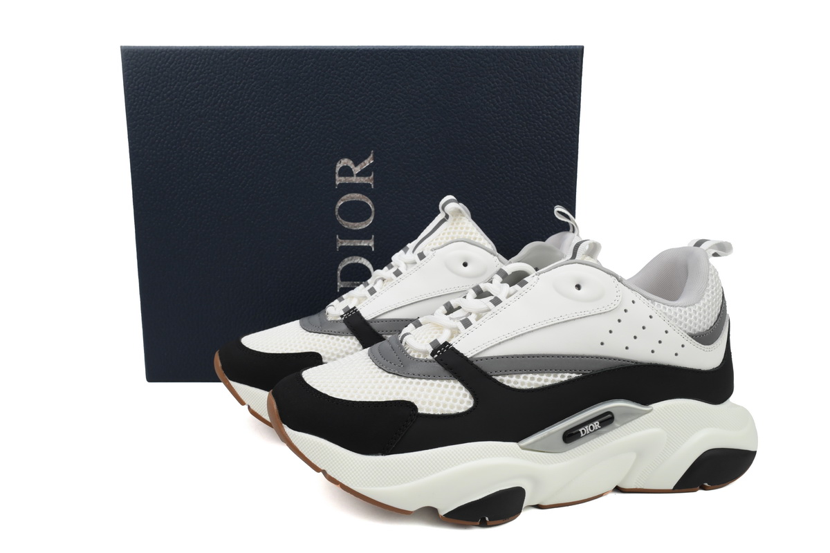 Dior B22 Sneaker White Black CK240810