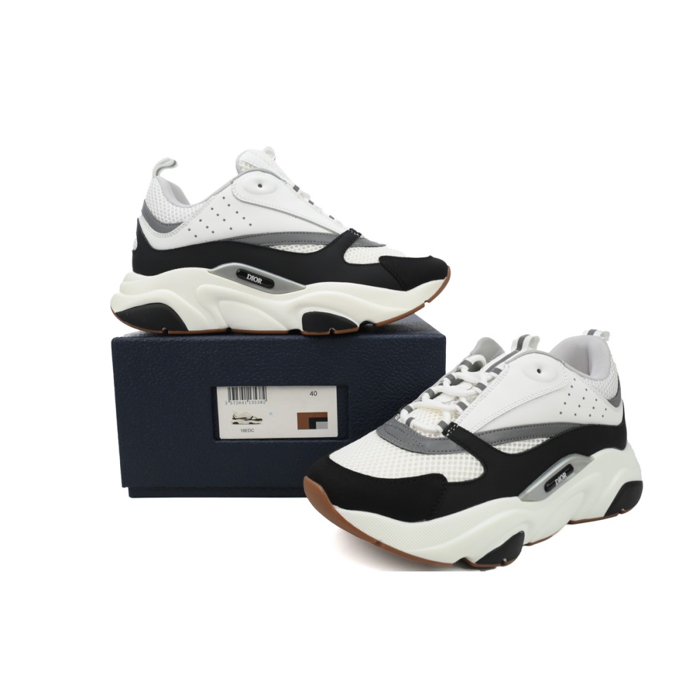 Dior B22 Sneaker White Black CK240810