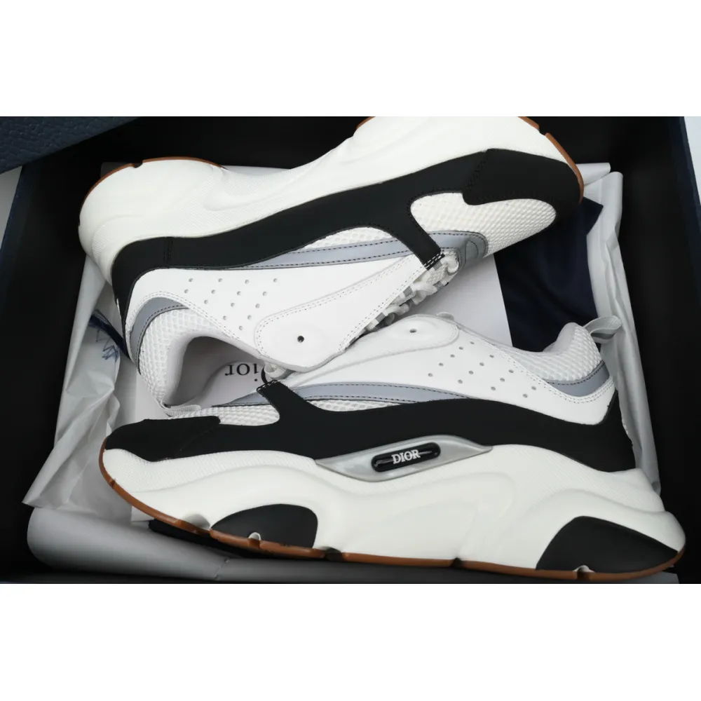 Dior B22 Sneaker White Black CK240810