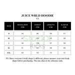 Juice Wrld 999 Hoodie Orange YZ 241126