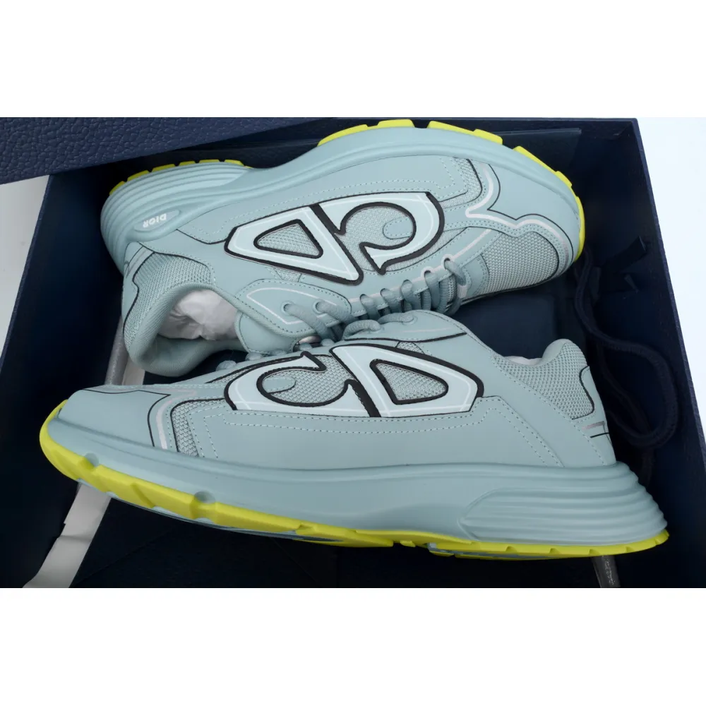 Dior B30 Sneaker Blue Mesh and Technical Fabric 