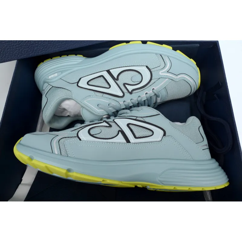 Dior B30 Sneaker Blue Mesh and Technical Fabric 