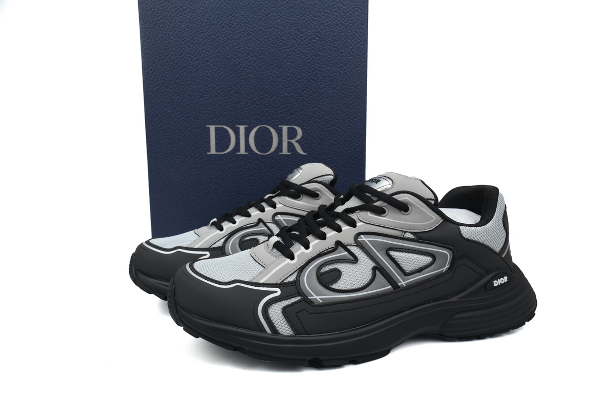 Dior B30 Sneakers Dark Grey 3SN27ZIR-16536