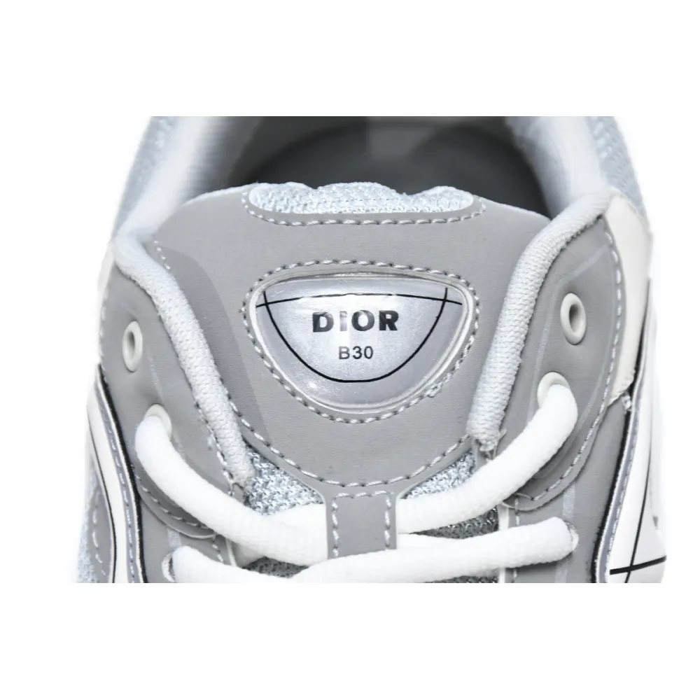 Dior B30 Sneakers Gray White 3SN279ZLZ_H860