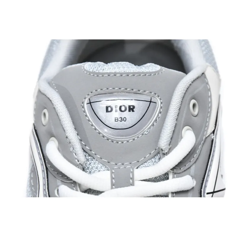 Dior B30 Sneakers Gray White 3SN279ZLZ_H860