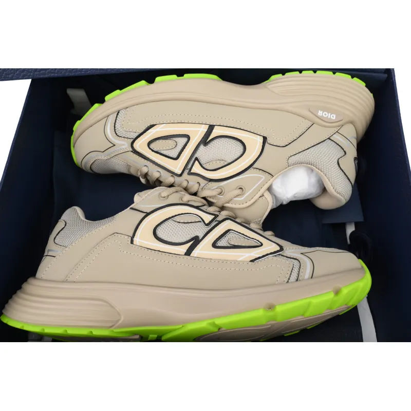 Dior B30 Sneakers Khaki 3SN279ZMA-16141