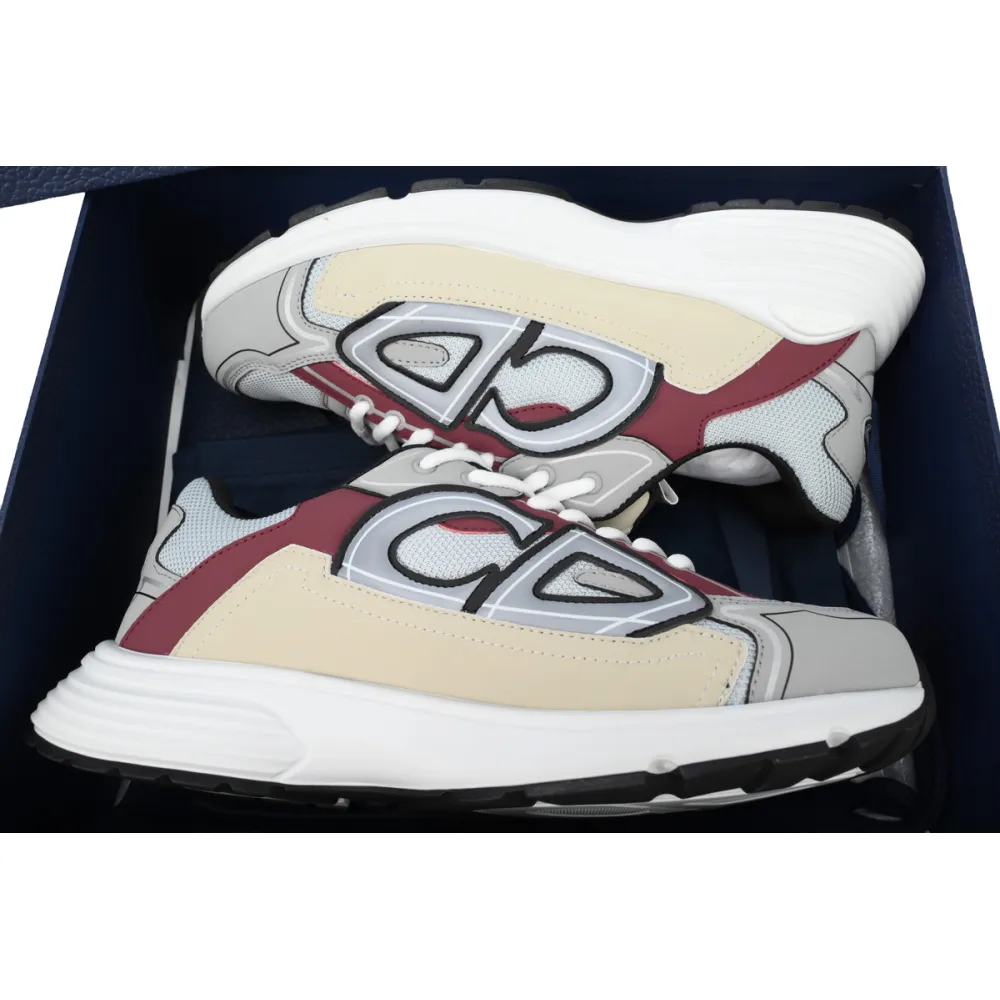 Dior B30 Sneakers White Brown Beige 3SN279ZMA-16141