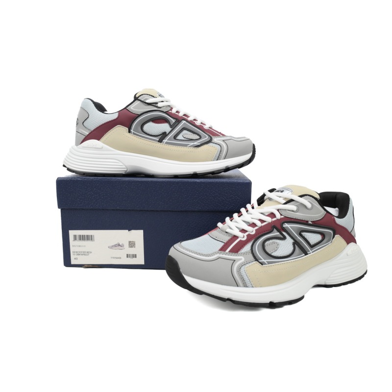 Dior B30 Sneakers White Brown Beige 3SN279ZMA-16141