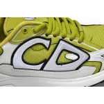 Dior B30 Sneakers White Yellow 3SN279ZLX_H661
