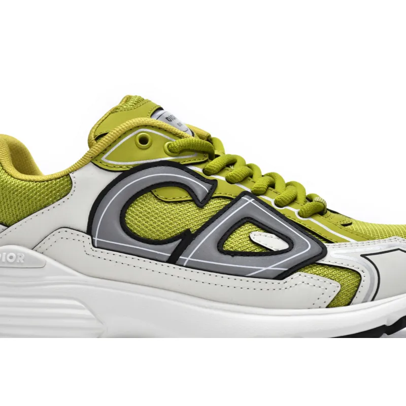 Dior B30 Sneakers White Yellow 3SN279ZLX_H661
