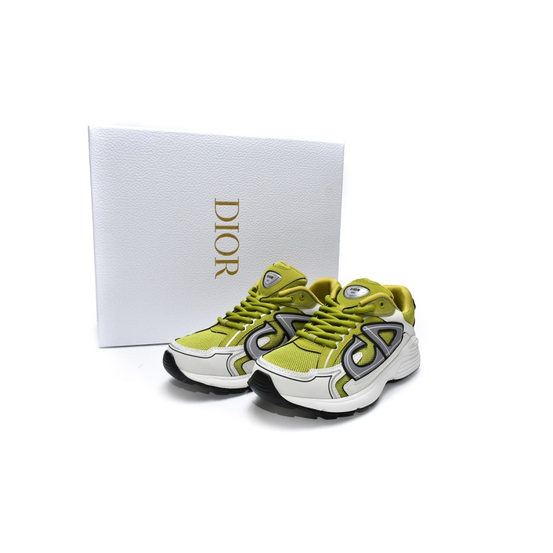 Dior B30 Sneakers White Yellow 3SN279ZLX_H661