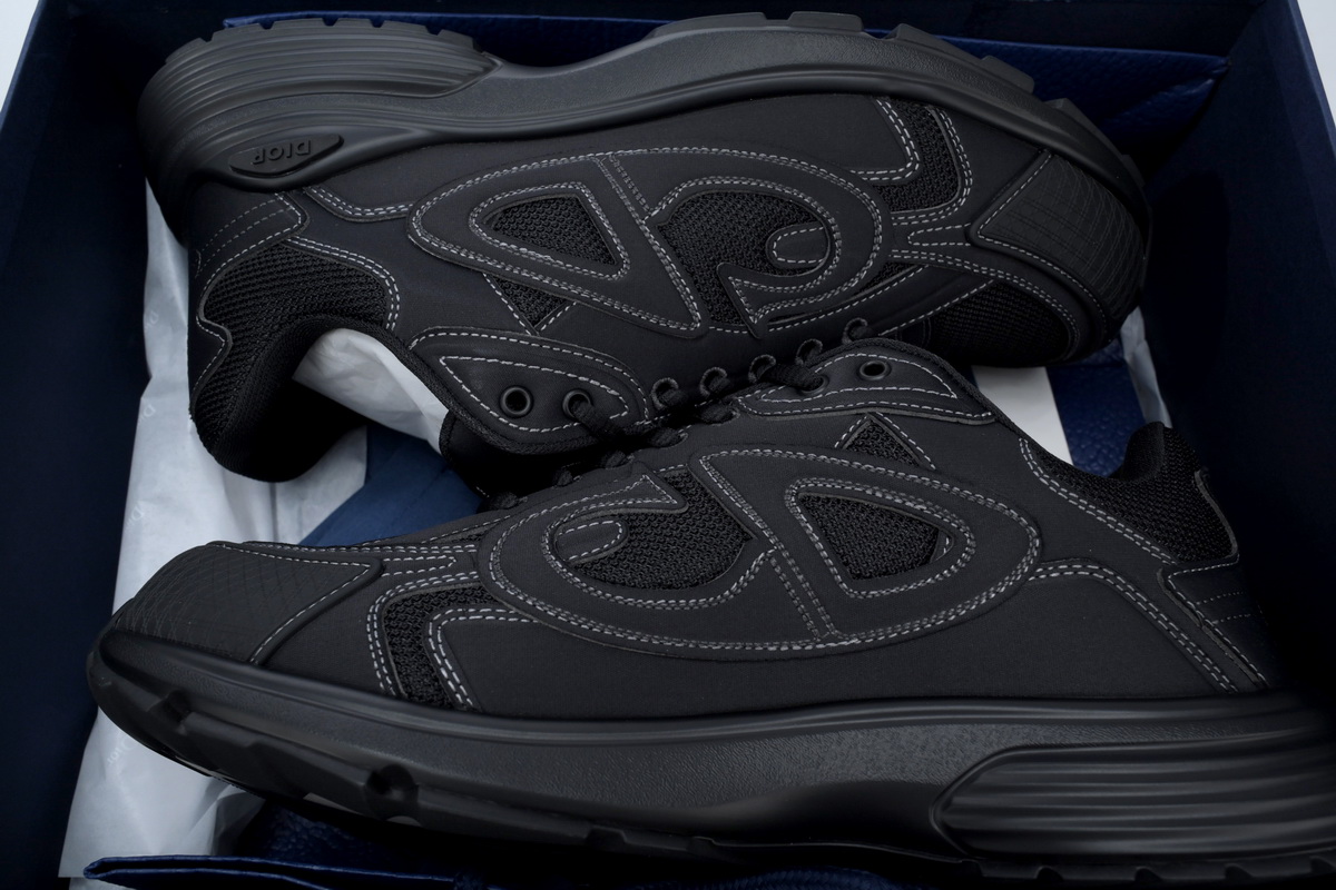 Dior B30 x Stone Island Sneaker Black CK241115