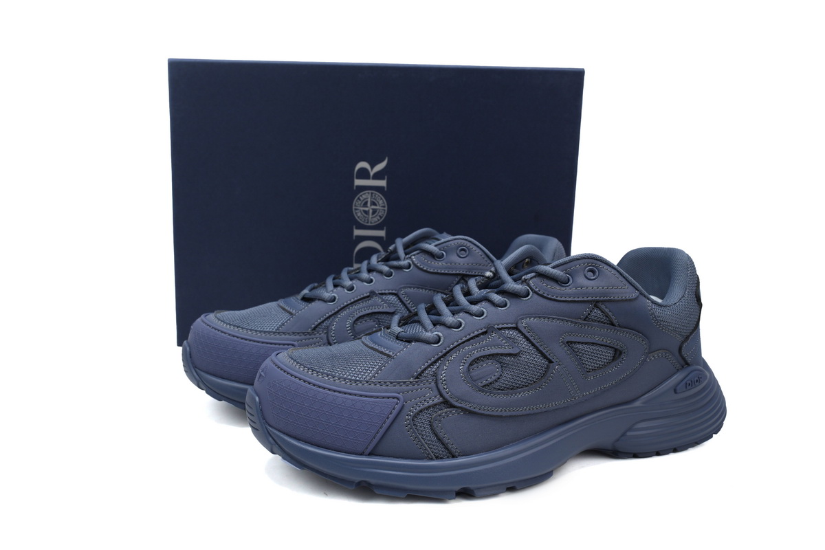 Dior B30 x Stone Island Sneaker Navy Blue CK241115