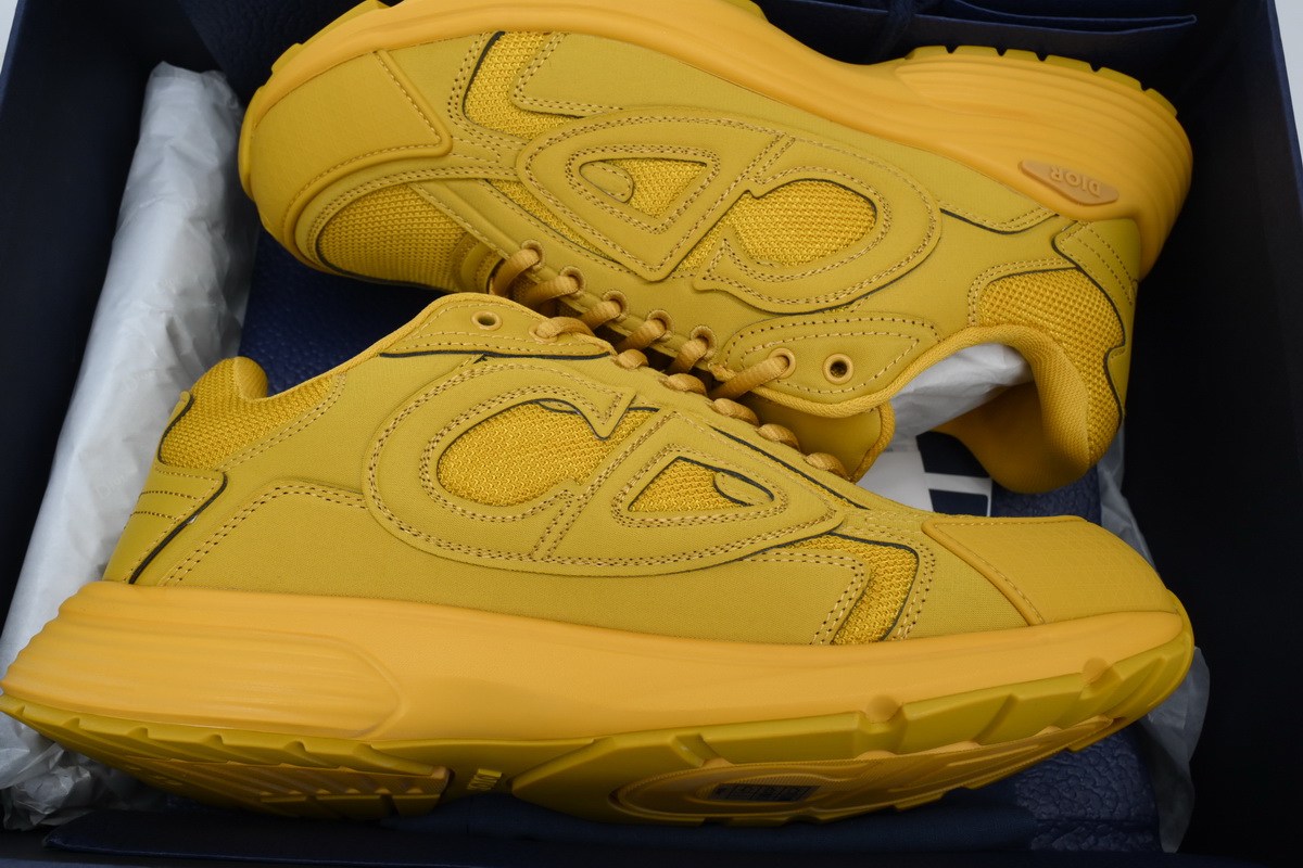 Dior B30 x Stone Island Sneaker Yellow CK241115
