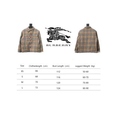 Burberry Calmore Wool Check Shirt Jacket Beige CK 3202023022 02