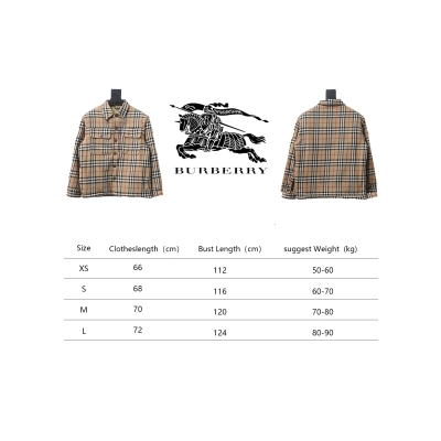 Burberry Calmore Wool Check Shirt Jacket Beige CK 3202023022 02