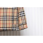 Burberry Calmore Wool Check Shirt Jacket Beige CK 3202023022