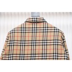 Burberry Calmore Wool Check Shirt Jacket Beige CK 3202023022