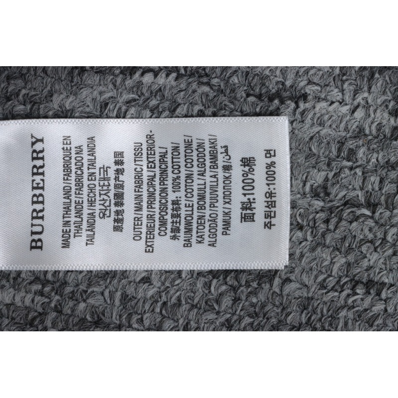 Burberry Check Down Jacket Blue CK 520698670