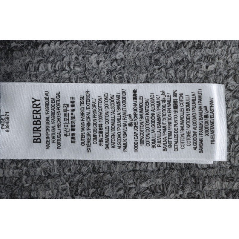 Burberry Cotton Sweatshirt Black CK WR2802024016