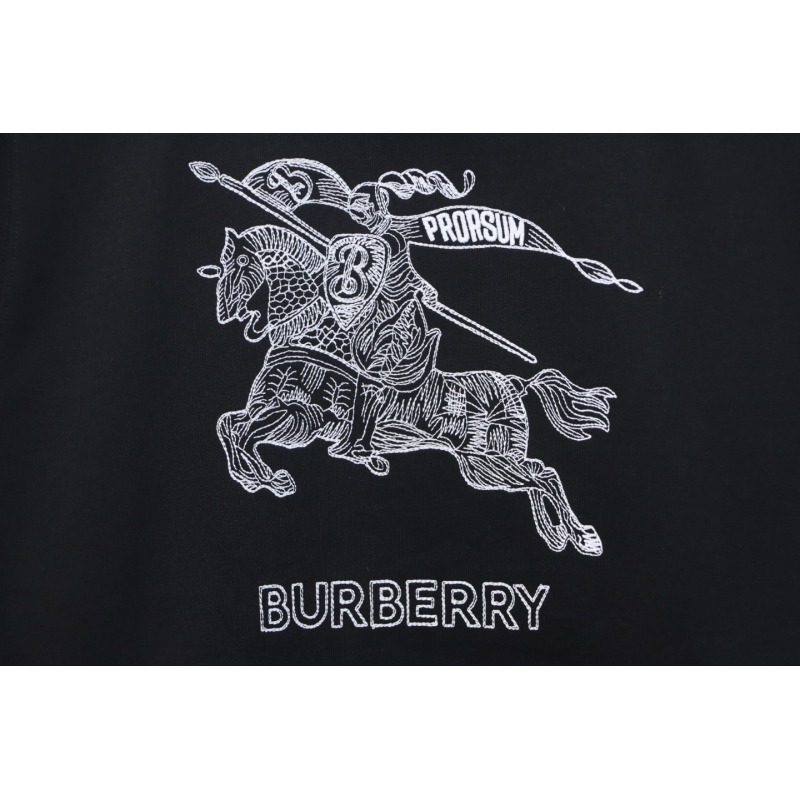 Burberry Embroidered EKD Cotton Sweatshirt Black CK WR2602024014