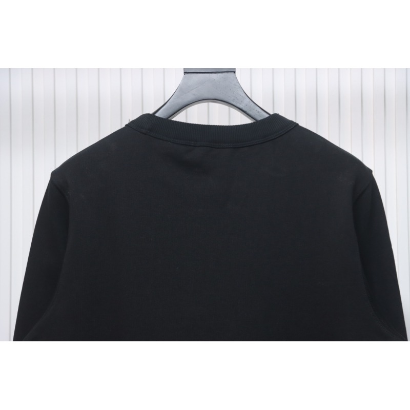 Burberry Embroidered EKD Cotton Sweatshirt Black CK WR2602024014