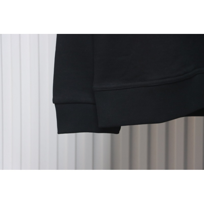 Burberry Embroidered EKD Cotton Sweatshirt Black CK WR2602024014