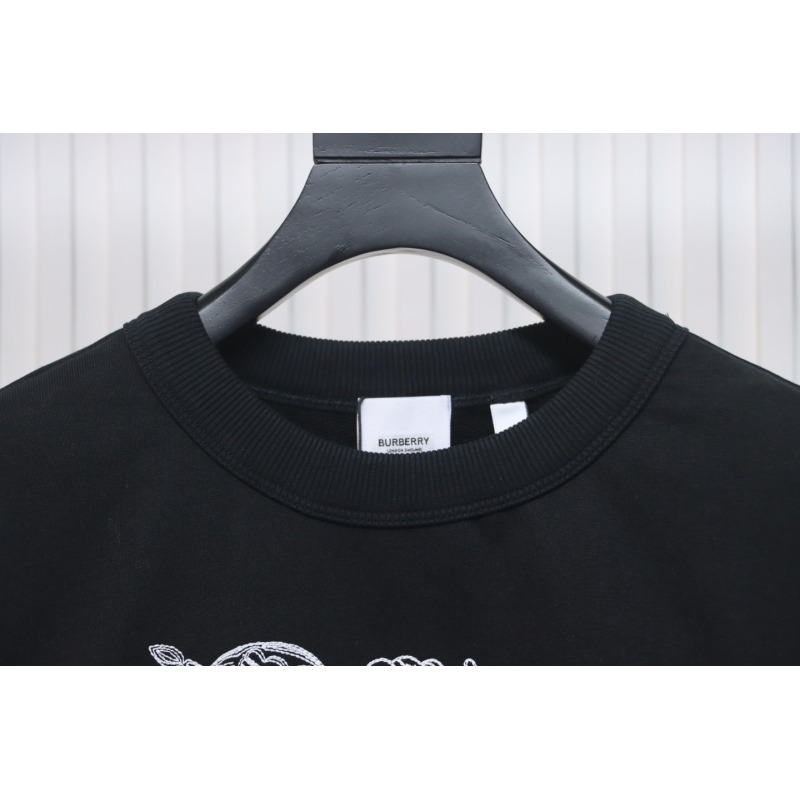 Burberry Embroidered EKD Cotton Sweatshirt Black CK WR2602024014