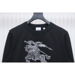 Burberry Embroidered EKD Cotton Sweatshirt Black CK WR2602024014