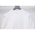 Burberry Embroidered EKD Cotton Sweatshirt White CK WR2602024014