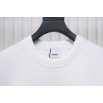 Burberry Embroidered EKD Cotton Sweatshirt White CK WR2602024014