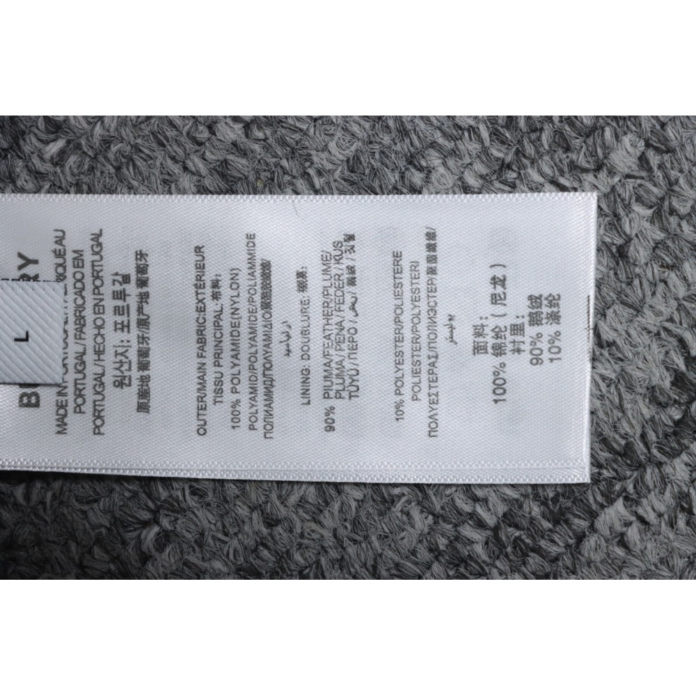 Burberry Embroidered Small Logo Stand Collar Hooded Down Jacket CK22Fw WR6202024050
