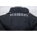 Burberry Embroidered Small Logo Stand Collar Hooded Down Jacket CK22Fw WR6202024050