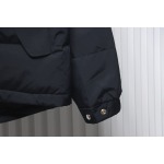 Burberry Embroidered Small Logo Stand Collar Hooded Down Jacket CK22Fw WR6202024050