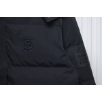 Burberry Embroidered Small Logo Stand Collar Hooded Down Jacket CK22Fw WR6202024050