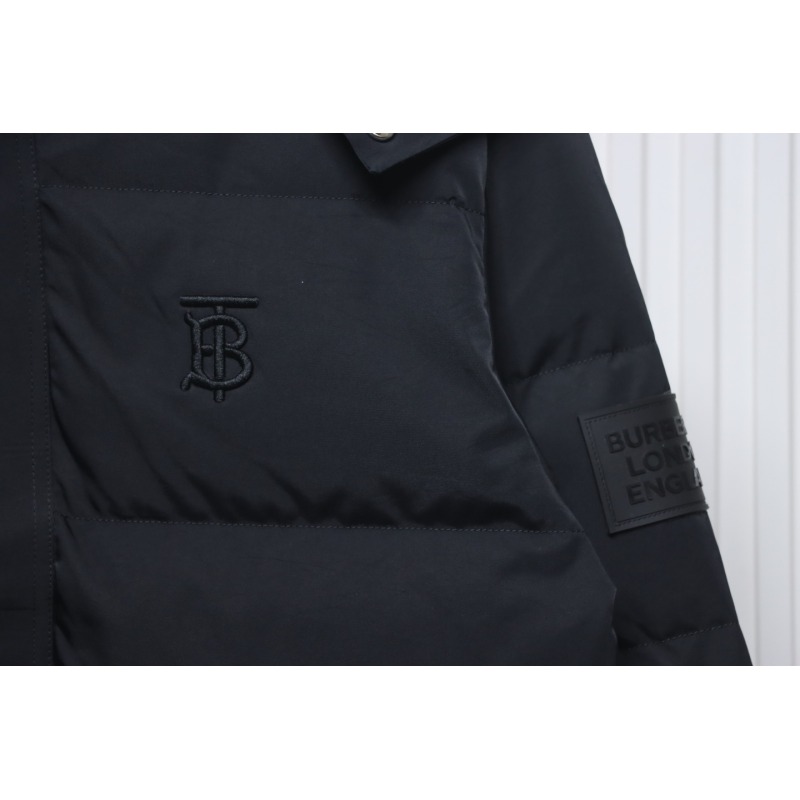 Burberry Embroidered Small Logo Stand Collar Hooded Down Jacket CK22Fw WR6202024050