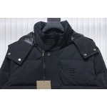 Burberry Embroidered Small Logo Stand Collar Hooded Down Jacket CK22Fw WR6202024050