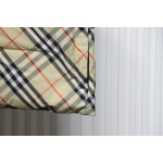 Burberry Reversible Check Pattern Waistcoat Vest Beige CK WN5002024038
