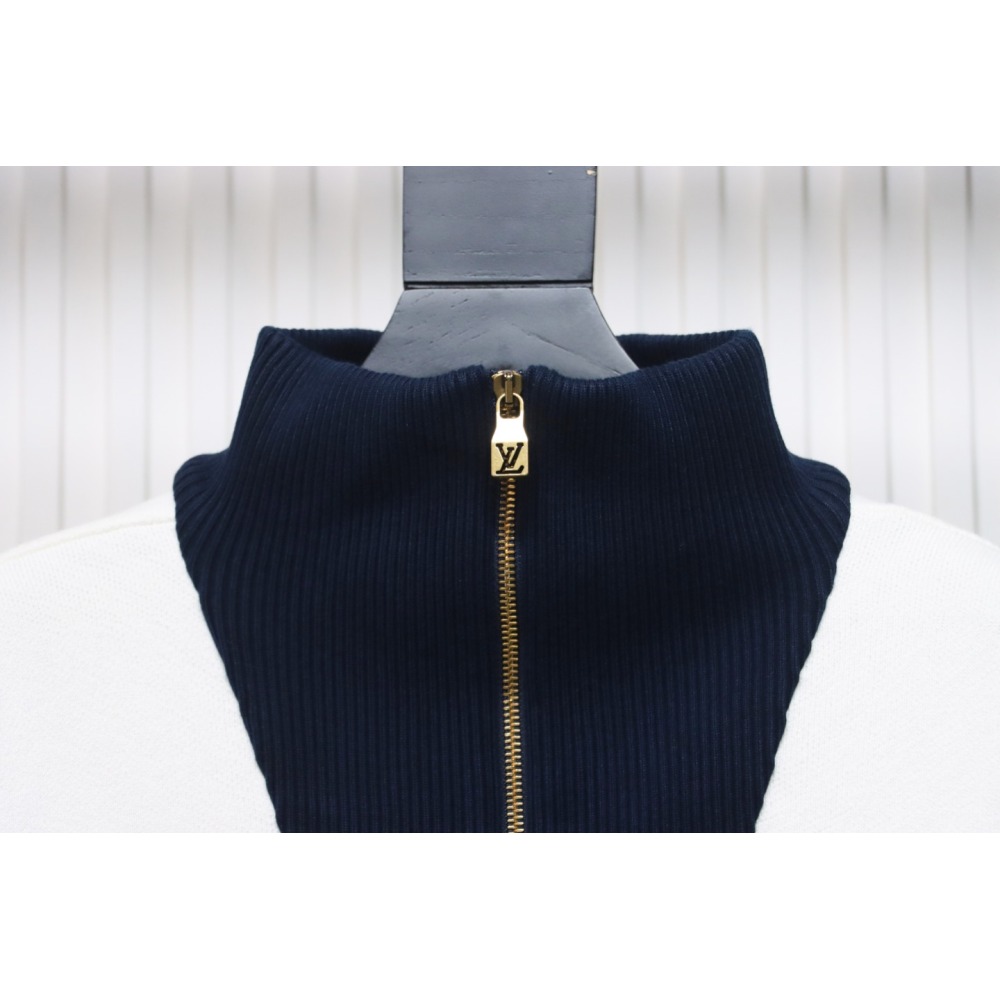 Louis Vuitton Knitted Cotton Sailor Blouson Jacket CK360 WN4102024029