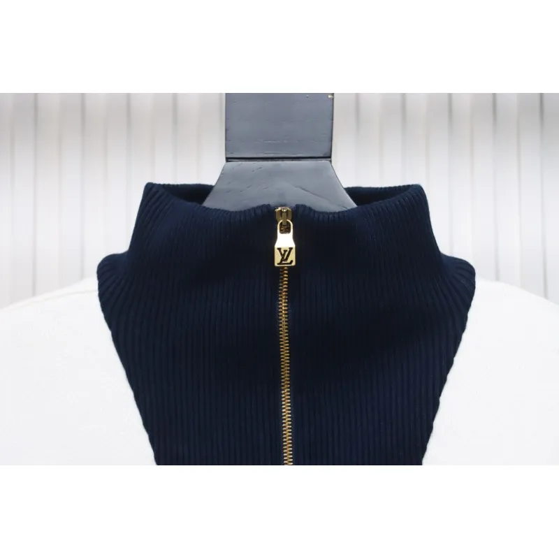 Louis Vuitton Knitted Cotton Sailor Blouson Jacket CK360 WN4102024029