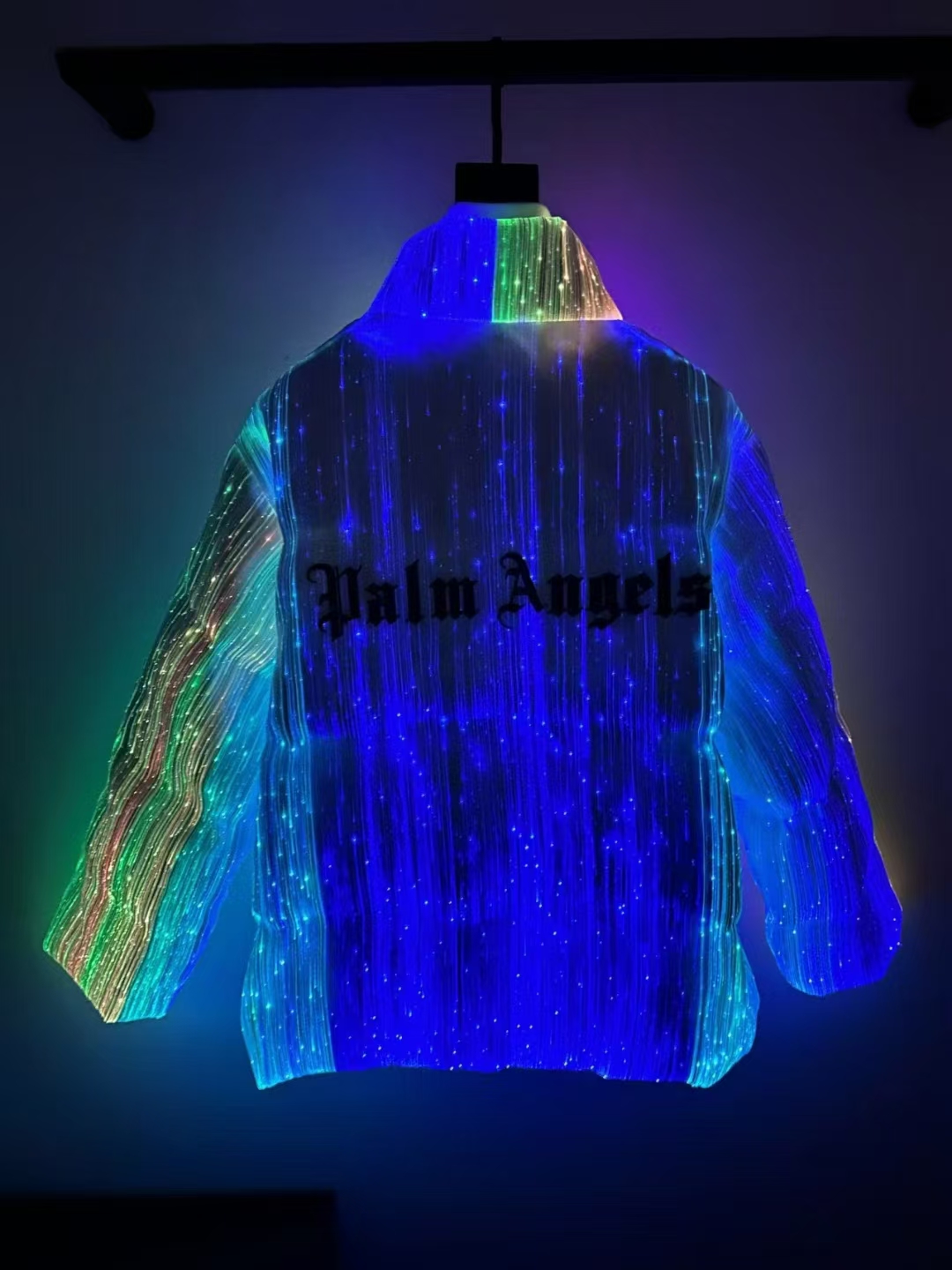 Moncler × Palm Angels  Moncler Maya 70 By Palm Angels Down Jacket Colorful Light YZ241128