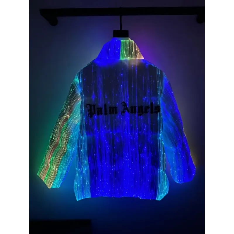 Moncler × Palm Angels  Moncler Maya 70 By Palm Angels Down Jacket Colorful Light YZ241128