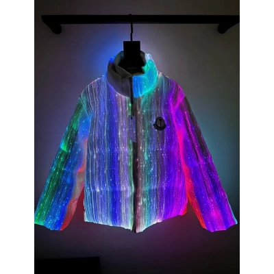 Moncler × Palm Angels  Moncler Maya 70 By Palm Angels Down Jacket Colorful Light YZ241128 01